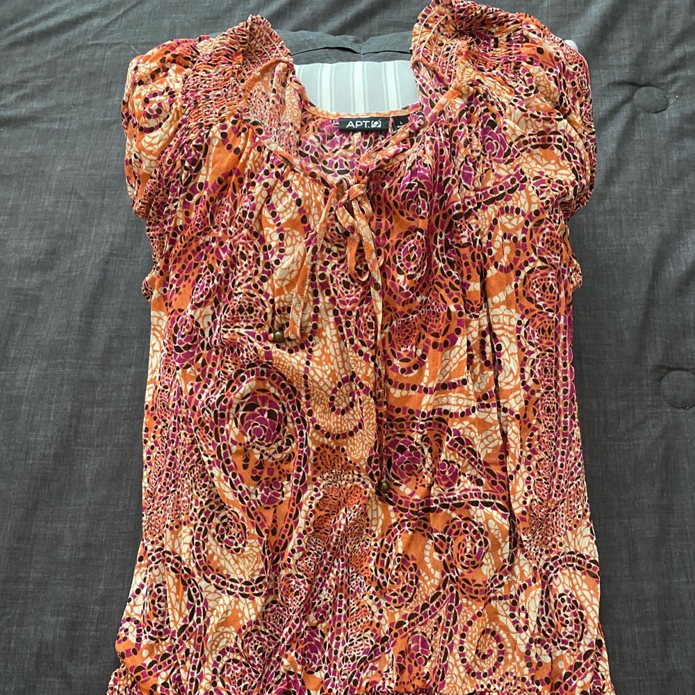 Apt 9 ~ LG ~ Bohemian Summer Top
